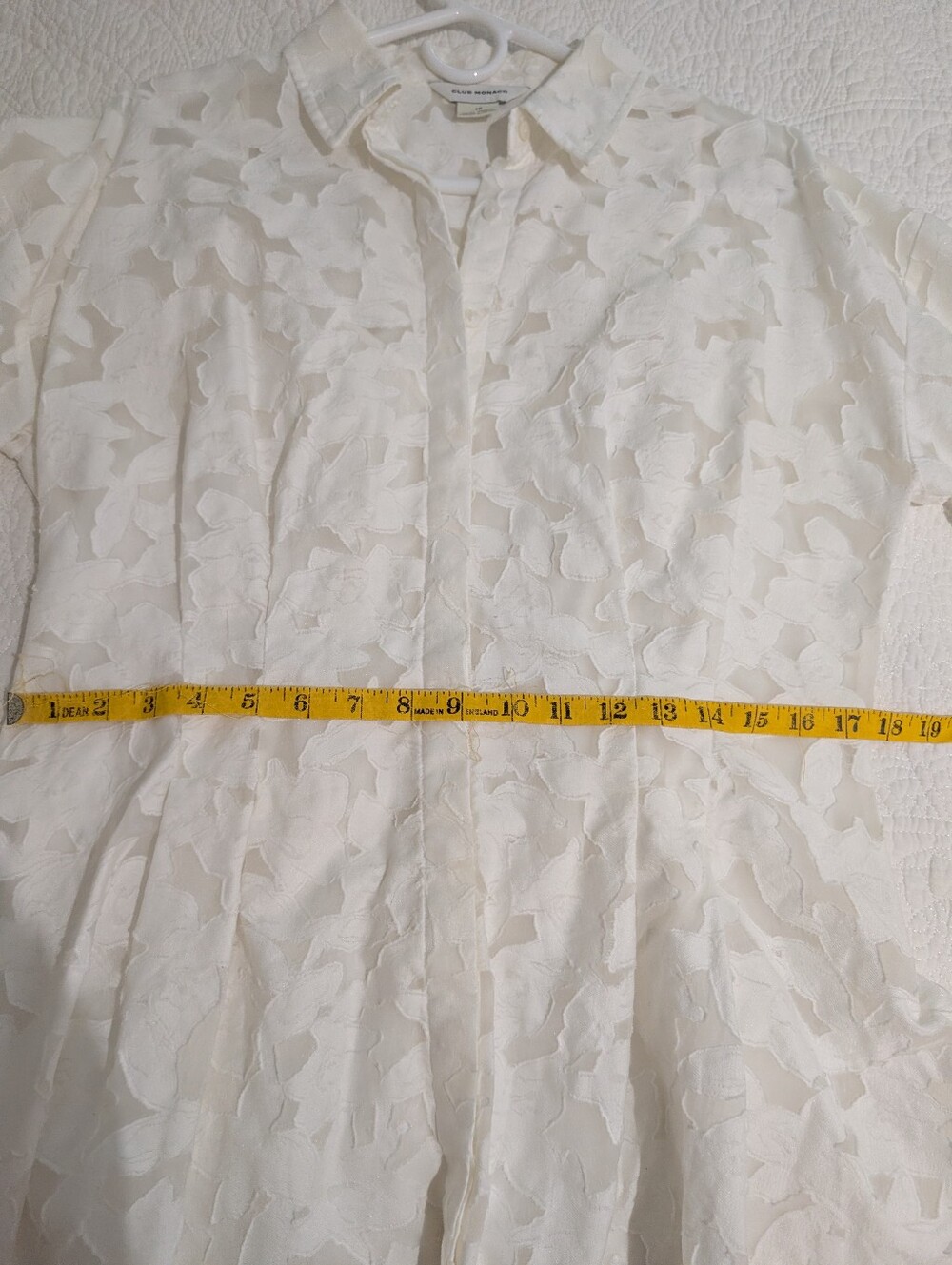 Club Monaco White Summer Dress - Picture 9 of 10